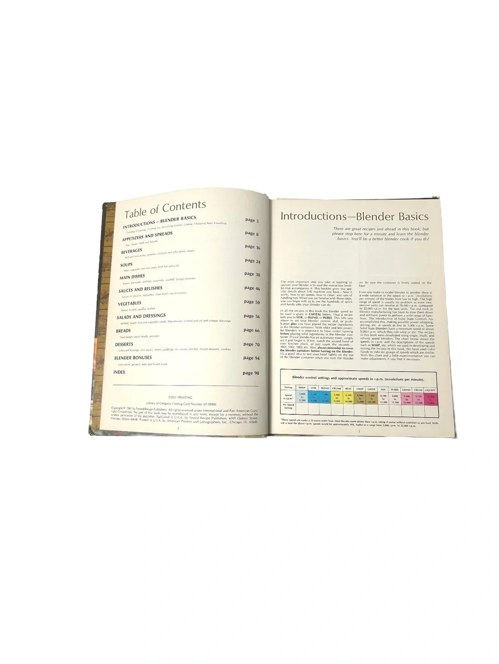 Miracle Blender Cookbook: The Fine Art of Modern Blending - Vintage 1967 Edition